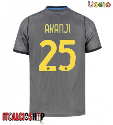 Inter Milan Manuel Akanji #25 Terza Maglia 2026-27 Manica Corta
